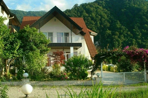 landscape modern طراحی فضای سبز ویلا در شمال